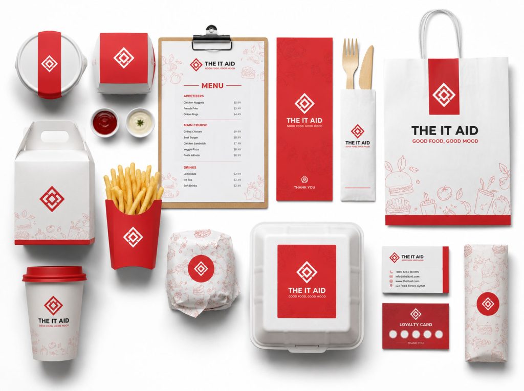 Restaurant Branding and Packaging Design